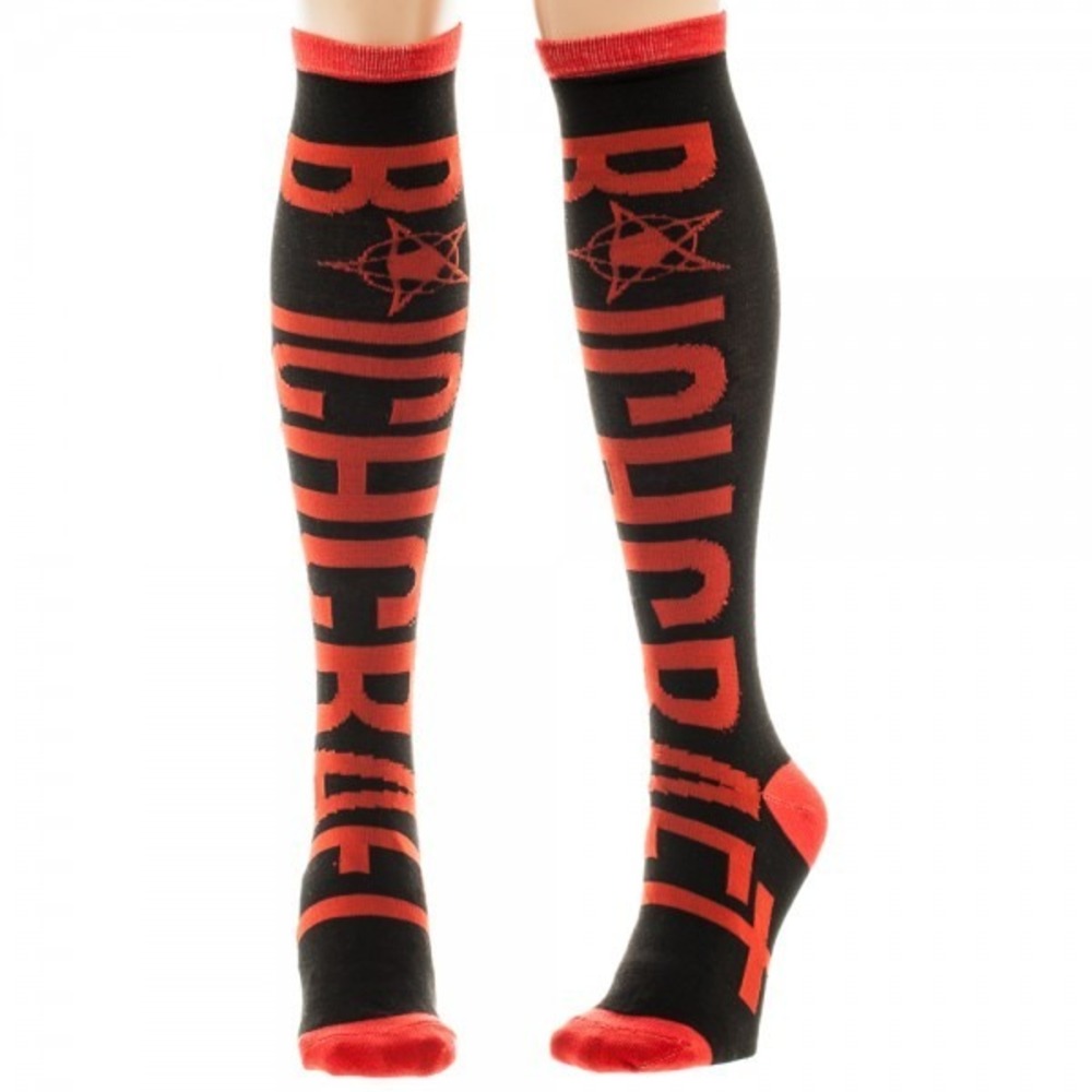 American Horror Story Knee High Socks AHS Women's Bitchcraft Witchcraft 1 Pair
